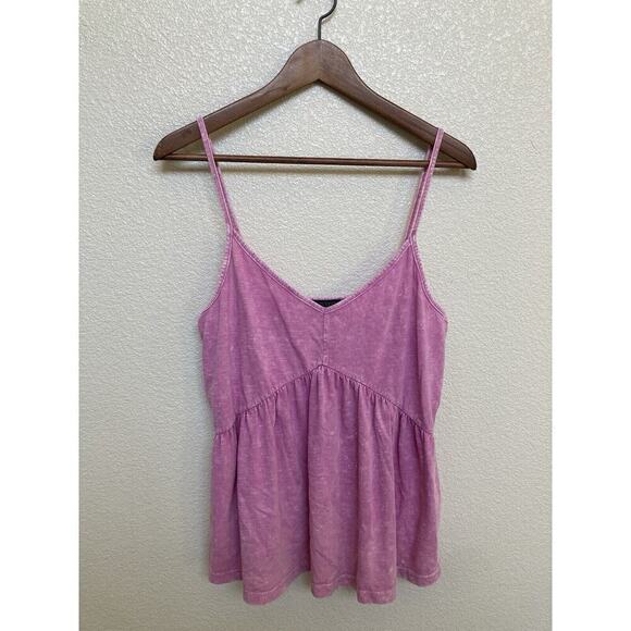 REVOLVE Tops - REVOLVE Mauve Spaghetti Strap Tank Top